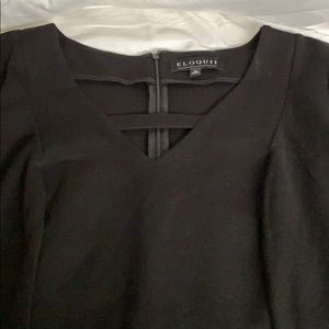 Eloquii Black Dress